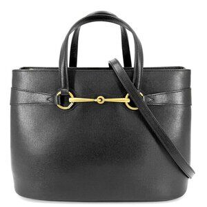 Gucci 2-Way Tote Shoulder Bag Horsebit